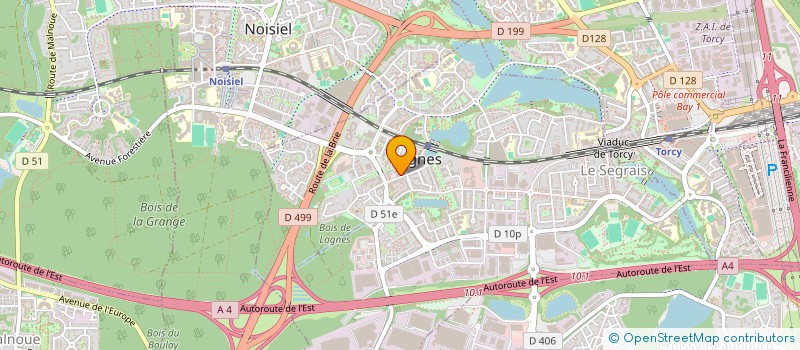 localisation de l'entreprise SNC INVESTILOGNES à LOGNES