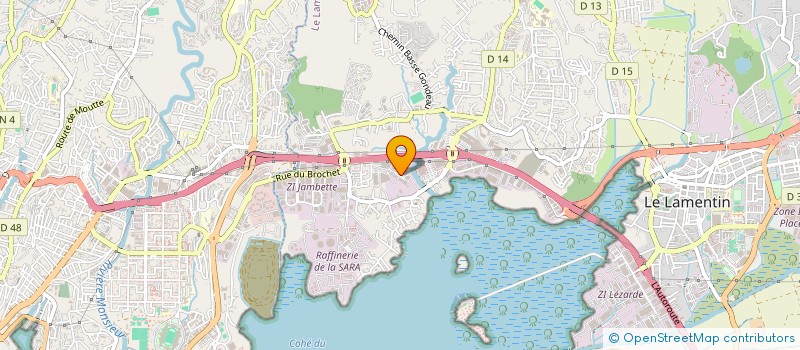 localisation de l'entreprise SNC IVALO 445  LE LAMENTIN