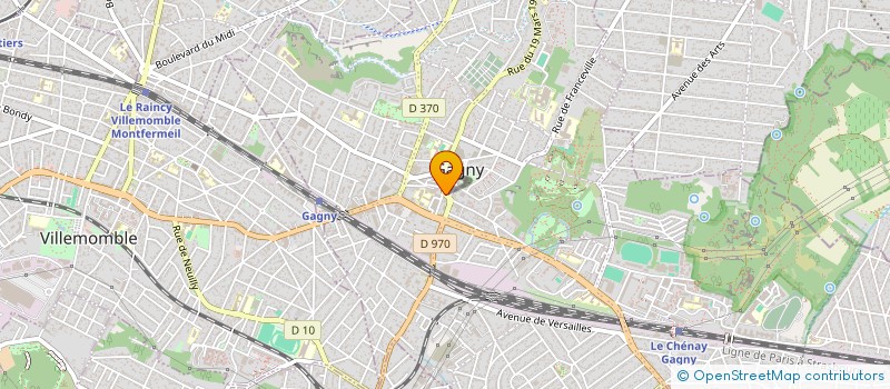 localisation de l'entreprise SNC IZEM à GAGNY