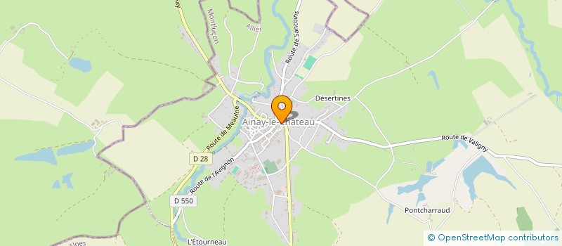 localisation de l'entreprise SNC J.M.S.  BESSAIS-LE-FROMENTAL