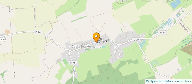 localisation de l'entreprise SNC JACOB-KIHL  GUESSLING-HEMERING