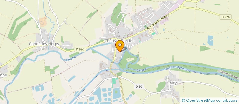 localisation de l'entreprise SNC JACQUEMART à CONDE-LES-HERPY
