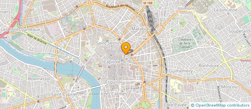 localisation de l'entreprise SNC JEANNIE à TOULOUSE