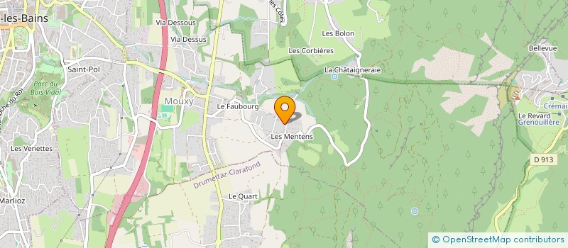 localisation de l'entreprise SNC JEB à GRESY-SUR-AIX