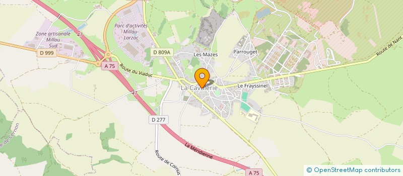 localisation de l'entreprise SNC JEM à SAINTE-EULALIE-DE-CERNON