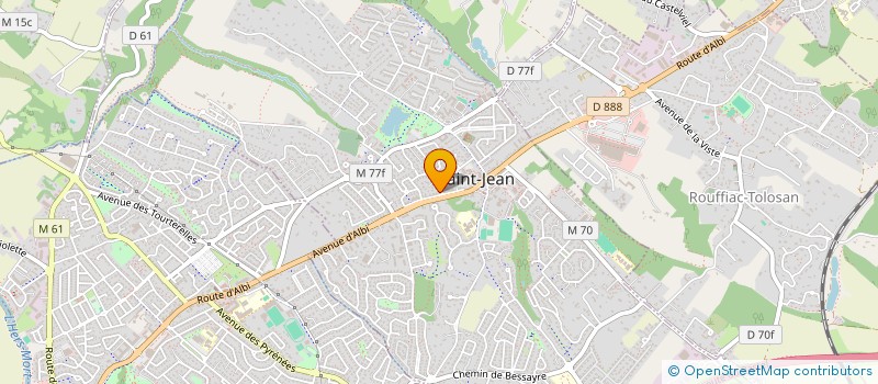 localisation de l'entreprise SNC JIN TAO ET YUCHEN à SAINT-JEAN