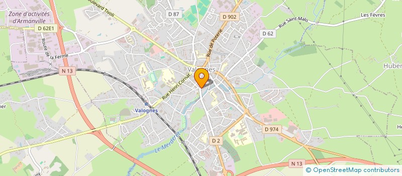 localisation de l'entreprise SNC JMP  VALOGNES