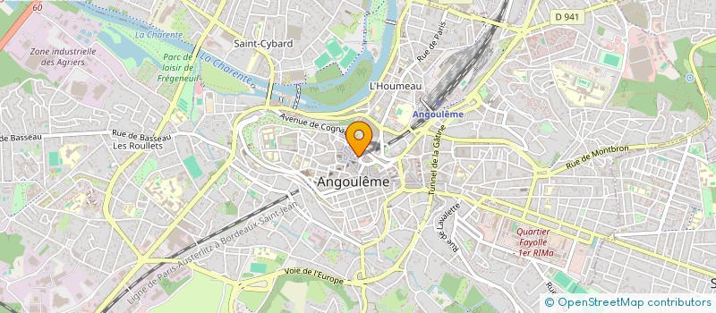 localisation de l'entreprise SNC JMX à ANGOULEME