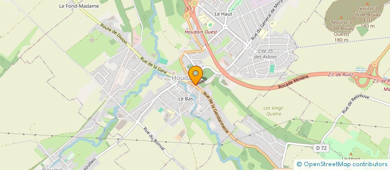 localisation de l'entreprise SNC JOLY  HOUDAIN