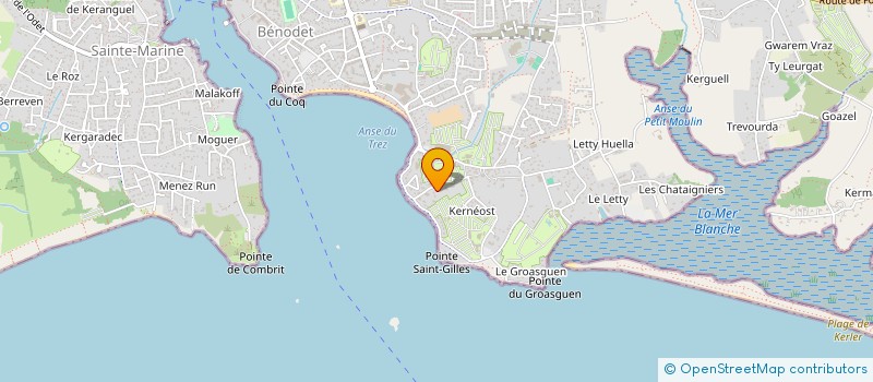 localisation de l'entreprise SNC JONCOUR-COATHALEM à BENODET