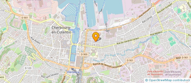 localisation de l'entreprise SNC JOSEPH PESNEL ET CIE à CHERBOURG-EN-COTENTIN