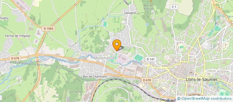 localisation de l'entreprise SNC JOSEPH PROST BOUCLE ET CIE  MONTMOROT