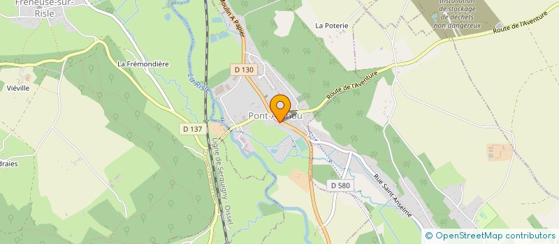 localisation de l'entreprise SNC JOUSSELIUN AUBRY MACONNERIE  PONT-AUTHOU