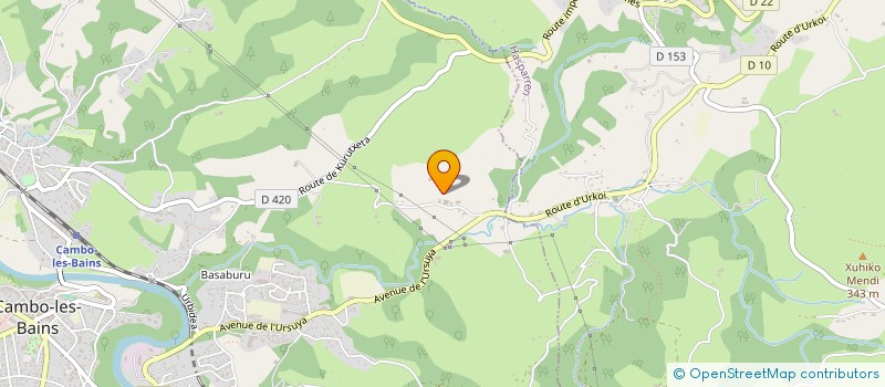 localisation de l'entreprise SNC JOUY à CAMBO-LES-BAINS