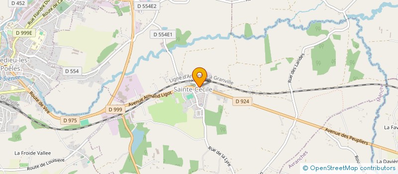 localisation de l'entreprise SNC JOY  SAINTE-CECILE