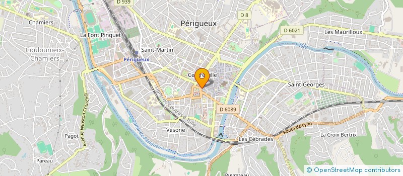 localisation de l'entreprise SNC JP ET C DALESME  PERIGUEUX