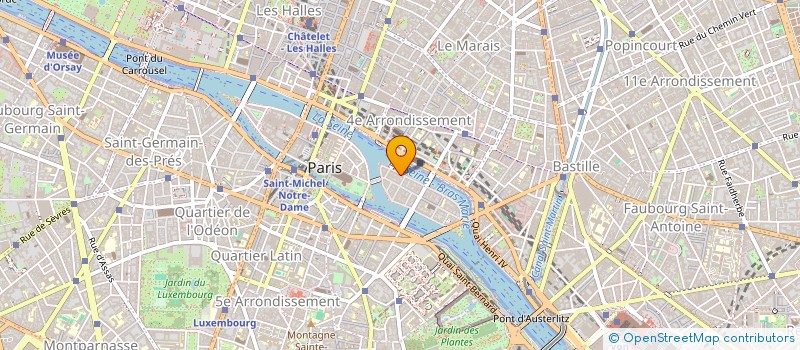 localisation de l'entreprise SNC JPL à PARIS