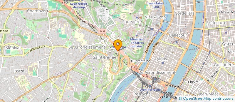 localisation de l'entreprise SNC JUGO  LYON