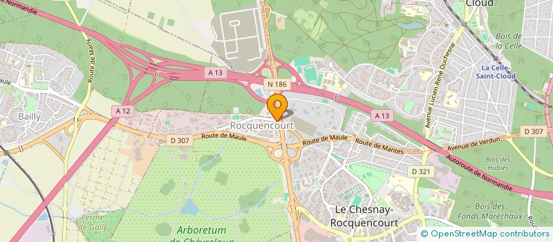 localisation de l'entreprise SNC KANPAI  LE CHESNAY-ROCQUENCOURT