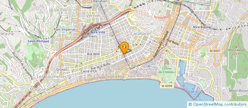 localisation de l'entreprise SNC KAPUIDEA LOCATION à NICE