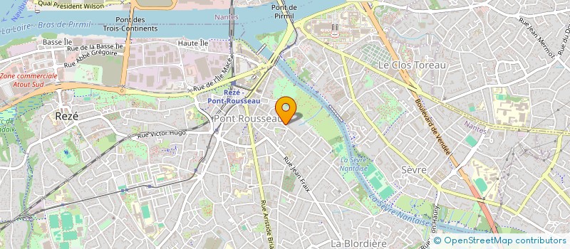 localisation de l'entreprise SNC KER LOUPIOTS à REZE