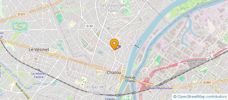 localisation de l'entreprise SNC KHUU  CHATOU