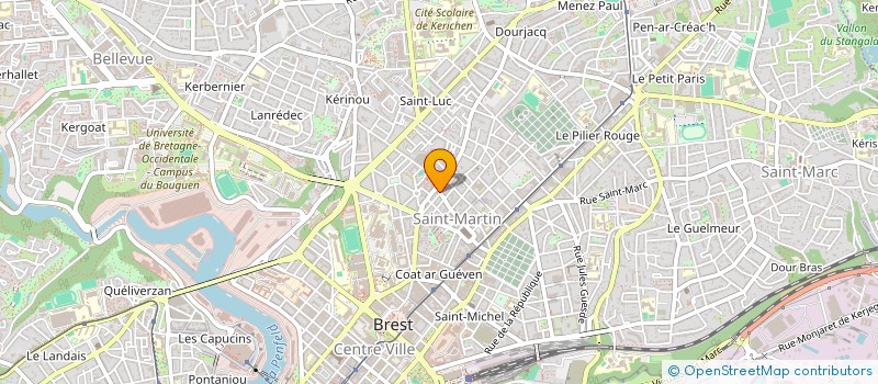 localisation de l'entreprise SNC KIFFE TIFS à BREST