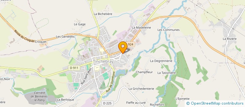 localisation de l'entreprise SNC KLACZYNSKI à MONTSECRET-CLAIREFOUGERE