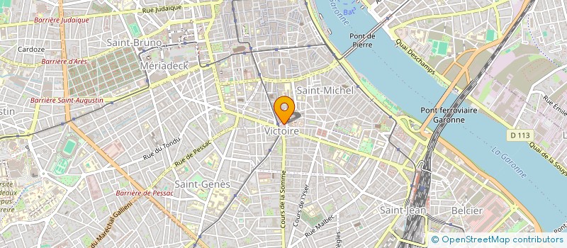 localisation de l'entreprise SNC KOULALI à BORDEAUX