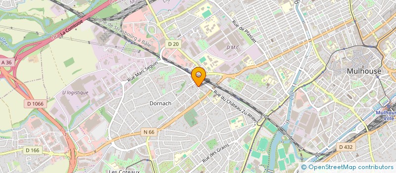 localisation de l'entreprise SNC KSCC  MULHOUSE