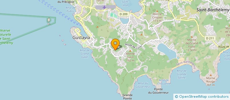 localisation de l'entreprise SNC KYR  SAINT BARTHELEMY