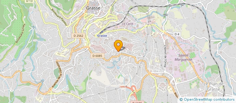 localisation de l'entreprise SNC L'ALSACIENNE à GRASSE