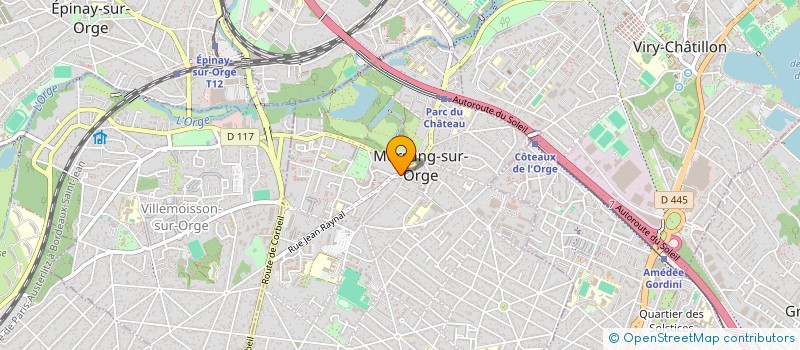 localisation de l'entreprise SNC L' ETRIER à MORSANG-SUR-ORGE