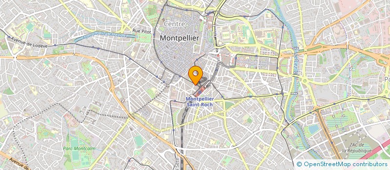 localisation de l'entreprise SNC L & F à MONTPELLIER