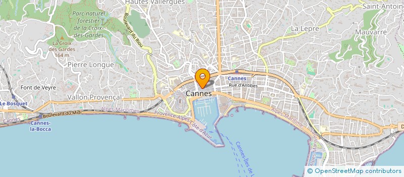 localisation de l'entreprise SNC L & M PAYAN & CIE à CANNES