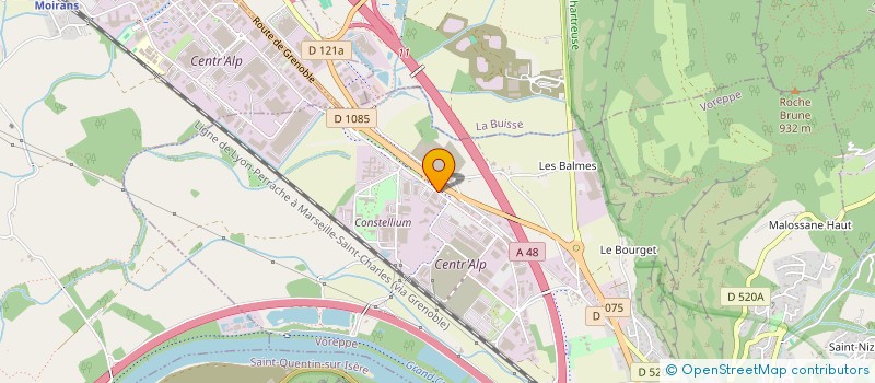 localisation de l'entreprise SNC L'OLIVETTE D'UZES  VOREPPE