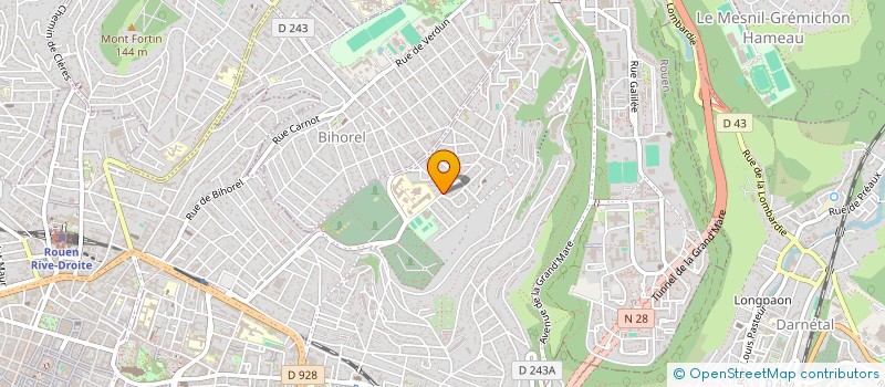 localisation de l'entreprise SNC L'UNION à ROUEN