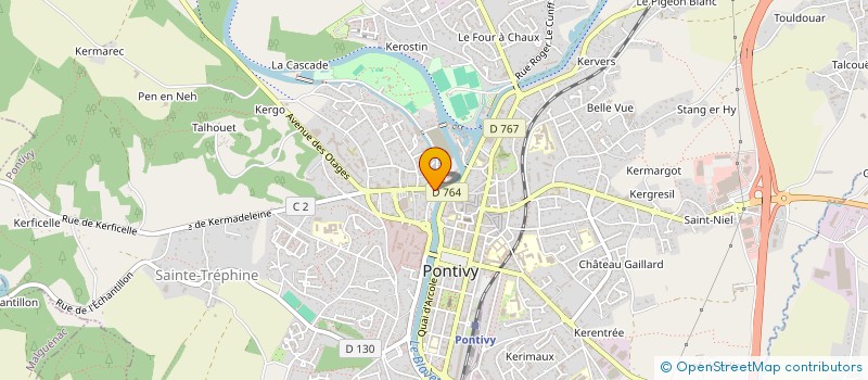 localisation de l'entreprise SNC LA BONNE TABLEE  KERGRIST