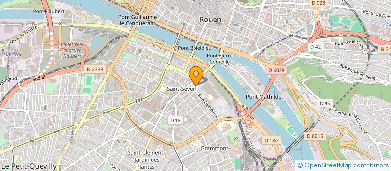 localisation de l'entreprise SNC LA BOUTIQUE DU MODELE REDUIT à ROUEN