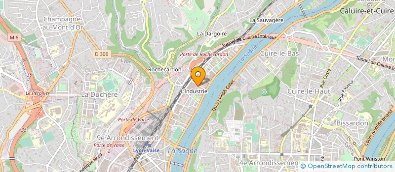 localisation de l'entreprise SNC LA CASA  LYON