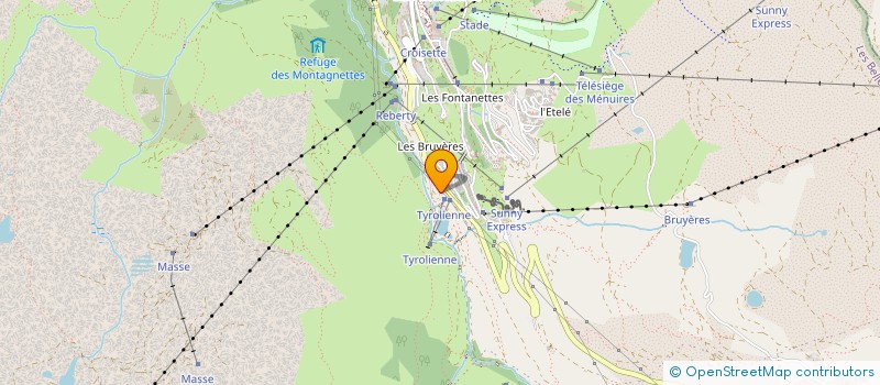 localisation de l'entreprise SNC LA CHASSE  LES BELLEVILLE