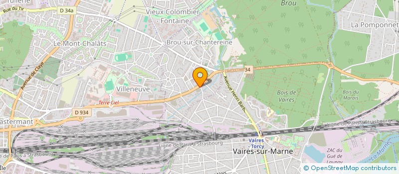 localisation de l'entreprise SNC LA CIVETTE DE BROU à BROU-SUR-CHANTEREINE