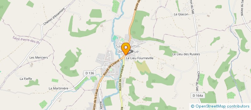 localisation de l'entreprise SNC LA CIVETTE DE LA LIEUE  SAINT-MARTIN-DE-LA-LIEUE