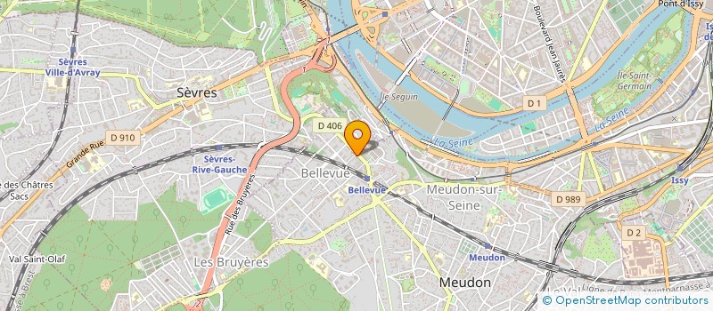 localisation de l'entreprise SNC LA DUCHESSE DE MEUDON à MEUDON