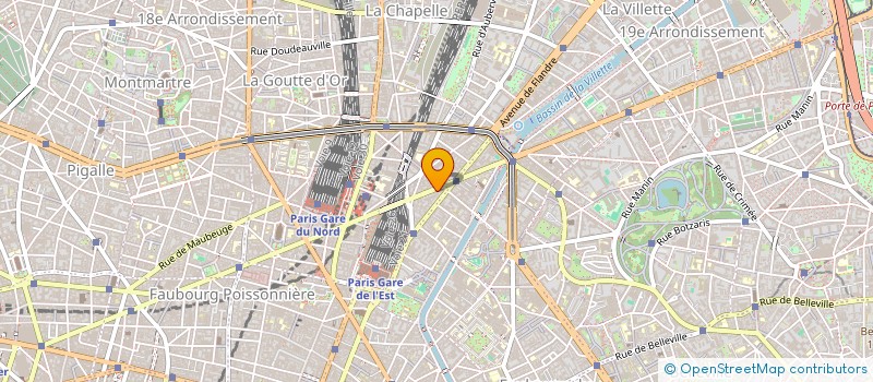 localisation de l'entreprise SNC LA FAYETTE BUILDING à PARIS