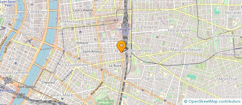 localisation de l'entreprise SNC LA GATOLIERE à LYON