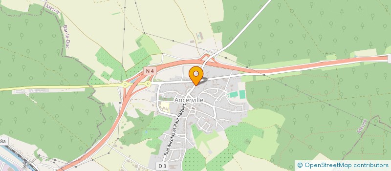 localisation de l'entreprise SNC LA GIRAUDIERE à ANCERVILLE