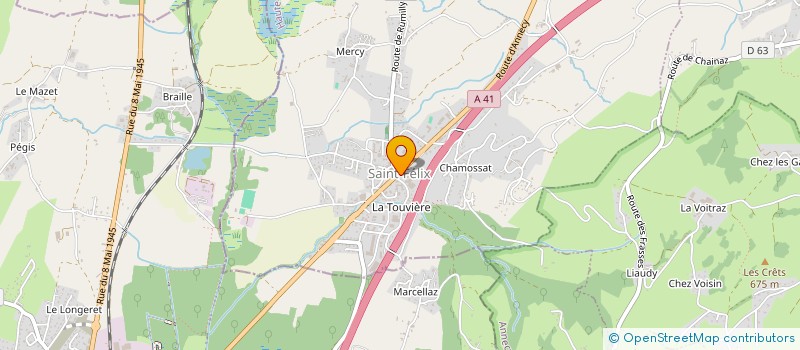 localisation de l'entreprise SNC LA GRANDE FAMILLE  SAINT-FELIX