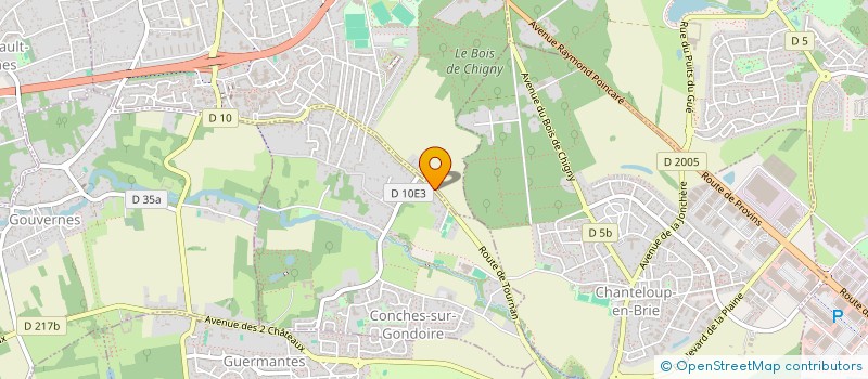 localisation de l'entreprise SNC LA LOCO  CONCHES-SUR-GONDOIRE