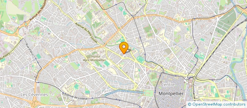 localisation de l'entreprise SNC LA MARGALLIERE à MONTPELLIER